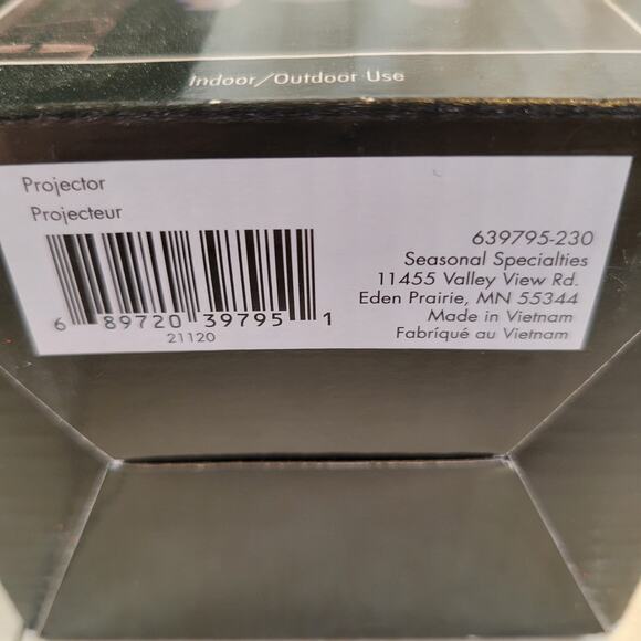 Halloween Ghost Projector Light Battery Operated Indoor Outdoor Timer Decor - Picture 4 of 12